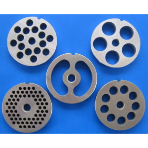 #12 SET (5) plates disc for Hobart LEM Cabelas Enterprise Meat Grinder Chopper